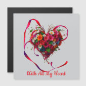 Romantic Floral Heart (正面/裏面)