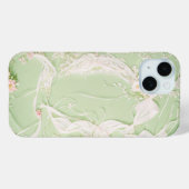 Romantic Floral Lace Phone Case Case-Mate iPhoneケース (裏面 (横))
