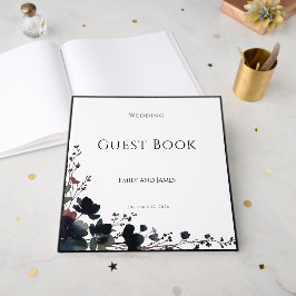 Romantic Floral Wedding Soft Elegant ゲストブック