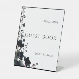 Romantic Floral Wedding Soft Elegant 台座サイン