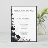 Romantic Floral Wedding Soft Elegant 招待状 (スタンド正面)