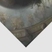 Romantic Floral Woman Portrait Decoupage 薄葉紙 (詳細)