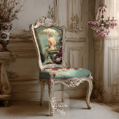 Romantic Florals Sage Green Lady & a Parasol Art 薄葉紙