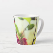 Romantic Flower Boho – Botanical Fantasy Thanks カフェラテマグ (右アングル)