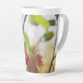 Romantic Flower Boho – Botanical Fantasy Thanks カフェラテマグ (右アングル)