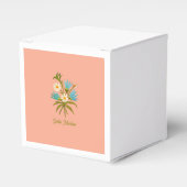 Romantic Flower – Botanical Fantasy Bouquet Pillow フェイバーボックス (正面サイド)