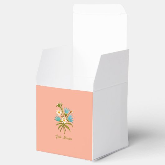 Romantic Flower – Botanical Fantasy Bouquet Pillow フェイバーボックス (オープン)