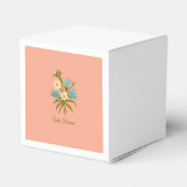 Romantic Flower – Botanical Fantasy Bouquet Pillow フェイバーボックス (裏面サイド)