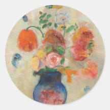 Romantic Flower Vase - Odilon Redon