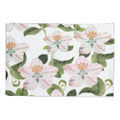 Romantic flowers blooming garden 枕カバー (裏面)