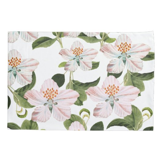 Romantic flowers blooming garden 枕カバー (裏面)