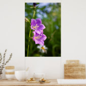 Romantic Flowers – Botanical Fantasy Boho ポスター (キッチン)