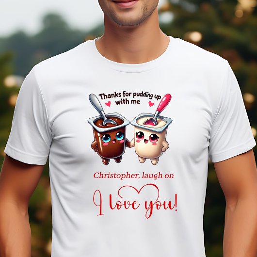 Romantic Food Humor Valentine Love Gift T-Shirt Tシャツ