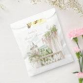 Romantic French Garden Chateau Bridal Shower  フェイバーバッグ (封をした状態)