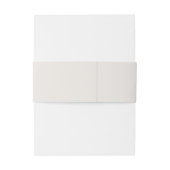 Romantic French Heron Oval Frame Wedding 招待状ベリーバンド (裏面例)