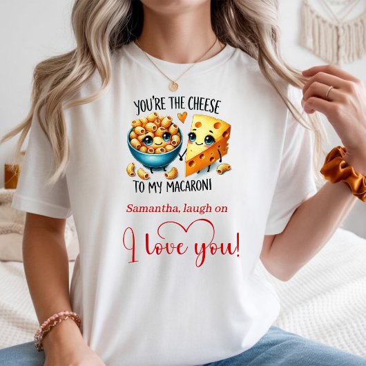Romantic Funny Food Valentine Women T-Shirt Tシャツ