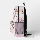 Romantic garden bloom backpack プリントバックパック (右)