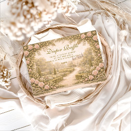Romantic Garden Estate Diapper Raffle  エンクロージャーカード