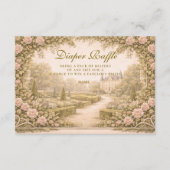 Romantic Garden Estate Diapper Raffle  エンクロージャーカード (正面)