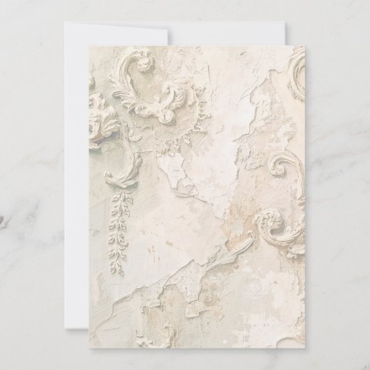 Romantic Garden Tea Galentine Brunch Soft Florals 招待状 (裏面)