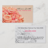 Romantic generic Business card 名刺 (正面/裏面)