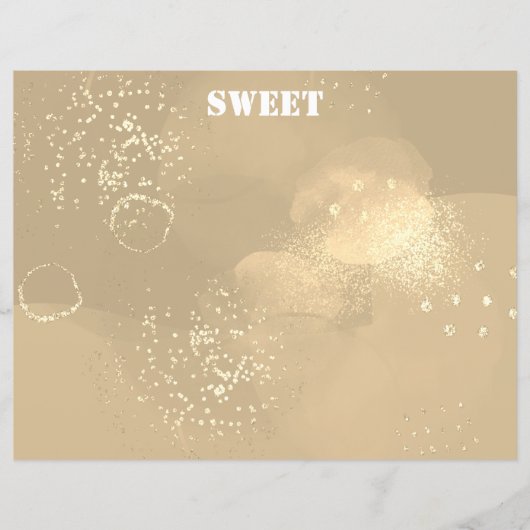 Romantic glitter pink art (正面)