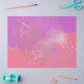 Romantic glitter pink art 薄葉紙 (クラフト)