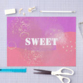 Romantic glitter pink art 薄葉紙 (クラフト)