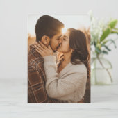 Romantic Golden Photo 招待状 (スタンド正面)