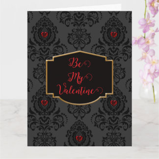 Romantic Goth Valentine  カード