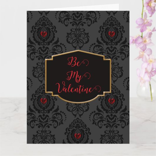 Romantic Goth Valentine  カード (蘭)