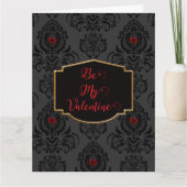 Romantic Goth Valentine  カード (正面)