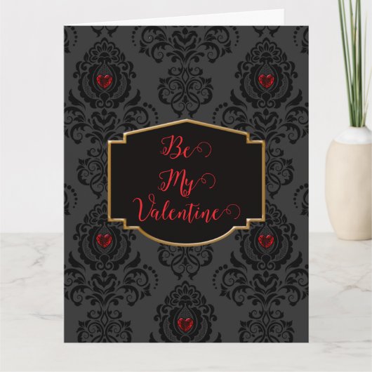 Romantic Goth Valentine  カード (正面)