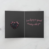 Romantic Gothic And Melancholic Black Rose カード (内部)