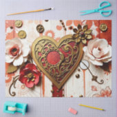 Romantic Gothic Tissue Paper 薄葉紙 (クラフト)