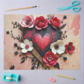 Romantic Gothic Tissue Paper 薄葉紙 (クラフト)