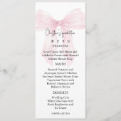 Romantic Graduation Menu For Her メニュー (正面)