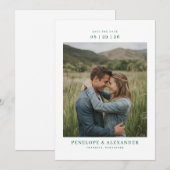 Romantic Green Photo セーブザデート (正面/裏面)