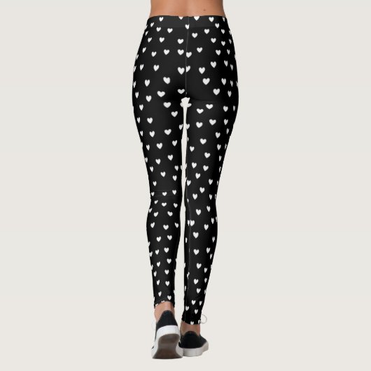 Romantic Heart Pattern Leggings – Perfect Valentin レギンス (裏面)