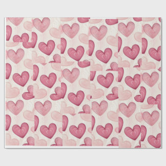 "Romantic Heart Wrapping Paper  ラッピングペーパー