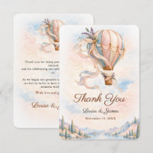 Romantic Hot Air Balloon Destination Wedding