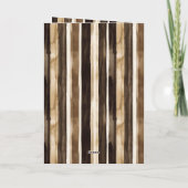 Romantic I Love You Anniversary Blue Motorcycle カード (裏面)