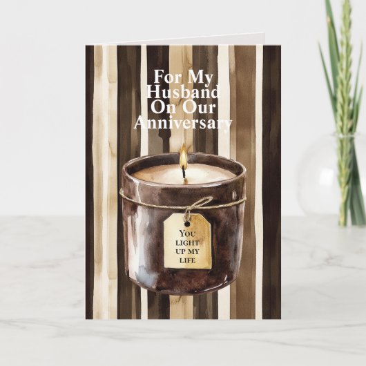 Romantic I Love You Anniversary Blue Motorcycle カード (正面)