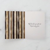 Romantic I Love You Anniversary Blue Motorcycle カード (内部)