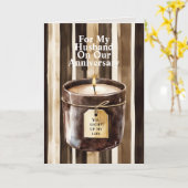 Romantic I Love You Anniversary Blue Motorcycle カード (黄色い花)