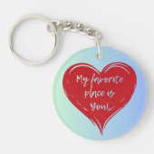 Romantic keychain  キーホルダー (正面)
