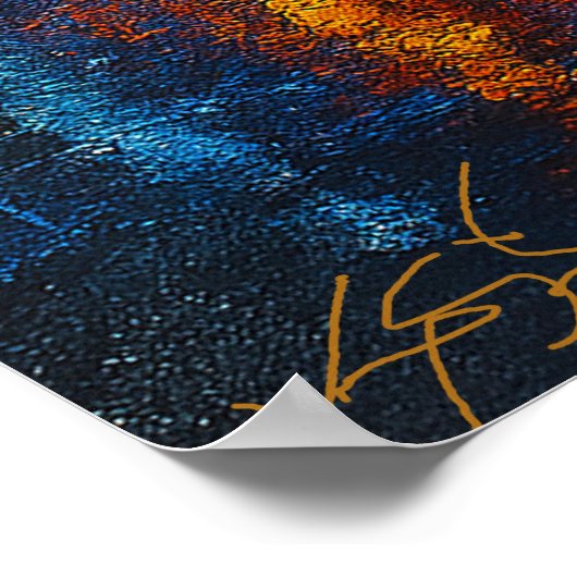 Romantic Kiss in the Rain ポスター (角)