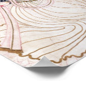 Romantic Krishna and Radha Painting ポスター (角)