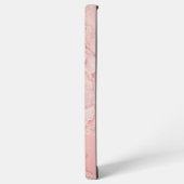 Romantic Lace Pink Floral & Pearl Phone Case Samsung Galaxyケース (左側面)