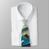 Romantic Landscape by Wassily Kandinsky ネクタイ (タイ)